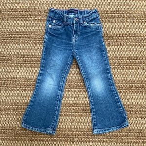 Levi flared bell bottom denim